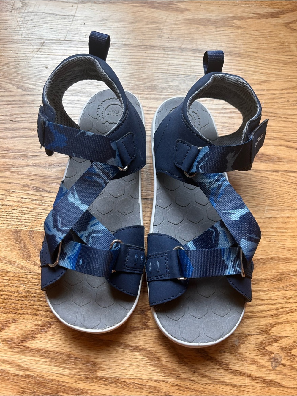 Livie & Luca blue sandals 3